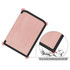 For PocketBook Verse Pro Solid Color Voltage Caster Leather Smart Tablet Case(Rose Gold)