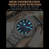 BINBOND B1885 30m Waterproof Retro Luminous Square Men Quartz Watch, Color: Rose Gold-Black