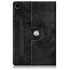 For Samsung Galaxy Tab A9+ 360 Rotation Stand Smart Leather Tablet Case(Black)