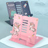 Adjustable Metal Children Reading Stand Cartoon Desktop Book Holder, Color: Unicorn Pink