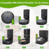 JUNSUNMAY 5pcs For iRobot Roomba i & s & j Series  i8 / i8+ / s9 / s9+ Vacuum Bags Automatic Disposal Dust Bags