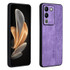 For vivo V29e 5G / Y200 5G AZNS 3D Embossed Skin Feel Phone Case(Purple)