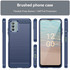 For Nokia G42 Carbon Fiber Brushed Texture TPU Phone Case(Blue)