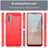 For Nokia G310 Carbon Fiber Brushed Texture TPU Phone Case(Red)