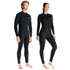 DIVE & SAIL 1.5mm Warm One-Piece Wetsuit Cold Resistant Swimming And Snorkeling Suit, Size: XL(Female Black)