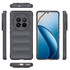 For Realme 12 Pro 5G / 12 Pro+ Magic Shield TPU + Flannel Phone Case(Dark Grey)