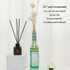 50pcs /Box 3mmx25cm Rattan Aromatherapy Stick Floral Water Diffuser Hotel Deodorizing Diffuser Stick(Wood Color)