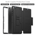 For Samsung Galaxy Tab A9+ Notebook Magnetic Leather Tablet Case(Black)