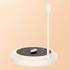 10000rpm/min Magnetic Levitation Electric Coffee Stirrer Milk Shaker Red Wine Decanter(White)