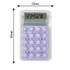 Small Silent Simple Calculator Mini Candy Dormitory Student Office Exam Tool(Green)