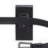  4.7 Inch  Men Vertical Mobile Phone Waist Bag Litchi Pattern Back Clip Buckle Belt Leather Case