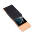  4.7 Inch  Men Vertical Mobile Phone Waist Bag Litchi Pattern Back Clip Buckle Belt Leather Case