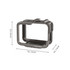 For GoPro HERO11 Black /10 Black /9 Black aMagisn Ultra-Light Metal Rabbit Cage Protection Border