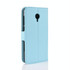 Litchi Texture Horizontal Flip Leather Case for Vodafone Smart N9 Lite / VFD 620, with Wallet & Holder & Card Slots(Blue)