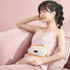 4000mAh Intelligent Massage Warming Belt Digital Electric Abdominal and Waist Massager(Pink)