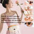 4000mAh Intelligent Massage Warming Belt Digital Electric Abdominal and Waist Massager(Pink)