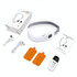 S1 EMS Microcurrent Colored Light Massage Beauty Instrument Remote Face Slimming Device(White)