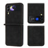 For Samsung Galaxy Z Flip4 5G DF-05 Business Solid Color Magnetic RFID Anti-theft Phone Case(Black)