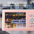 50 MP HD Camera 4K Video Retro Vlog Self-Shooting Camera(Pink)