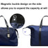 Bopai 32-01731 Large Capacity Foldable Waterproof Handheld Travel Bag Sports Fitness Bag(Black)