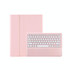 For Huawei MatePad Pro 13.2 inch AH18 Detachable Bluetooth Keyboard Leather Tablet Case(Pink)