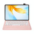 For Huawei MatePad Pro 13.2 inch AH18 Detachable Bluetooth Keyboard Leather Tablet Case(Pink)