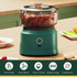 JRQ-01 Home Wireless Electric Meat Grinder Kitchen Garlic Pounder, Size: Long-press(White)