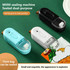 Food Packaging Sealer 2 In 1 Magnetic Mini Handheld Vacuum Sealer Machine With Cutter(White)