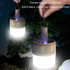 Rechargeable LED Solar Bulb Light Waterproof Night Market Stall Energy Saving Lamp, Model: 24LED
