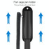 0319 Navigator Touch Stylus Metal Aluminum Tube Body Resistance Stylus with Fixed Slot Base & Spring Cable