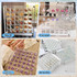 100 Grids Acrylic Magnetic Seashell Storage Display Box Beads Jewelry Nail Art Storage Box