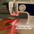 20mw Dot Red Light Adjustable Infrared Laser Positioning LED Work Light with Holder(EU Plug)