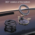 D38 Letter E Magnetic Folding Car Phone Holder Rotatable Dashboard Stick-On Navigation Stand