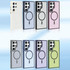 For Samsung Galaxy S23 5G Metal Button Skin Feel Matte MagSafe Shockproof Phone Case(Black)
