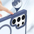 For Samsung Galaxy S21 5G Metal Button Skin Feel Matte MagSafe Shockproof Phone Case(White)