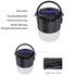 DV-V12 Outdoor Solar Camping Light FM Card Bluetooth Speaker(Black)