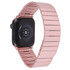 For Apple Watch Series 4 40mm Bamboo Stainless Steel Magnetic Watch Band(Pink)