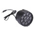 KD-12W 12 LED PAR Light Stage Light, with LED Display, Master / Slave / DMX512 / Auto Run Modes, EU Plug