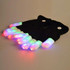 LED Colorful Luminous Performance Gloves Children Gloves, One Pair, Suitable Age:About 10 Years Old(Black)