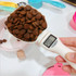 Portable Pet Food Electronic Weighing Measuring Spoon Cat Dog Food Measuring Spoon(White 250ml)