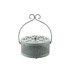 Outdoor Portable Multifunctional Hollow Fireproof Mosquito Coil Box with Lid(Gray)