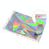 100 PCS / Set  Laser Self Sealing Plastic Envelopes Mailing Bags Gift Packaging Bags, SIZE:16.5cmx23cm+4cm