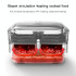 F36 Electric Lunch Box Automatic Heating and Insulation Can be Plugged in Mini Office Workers Double Steamed Rice Box