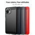 For Xiaomi Mi 11 Lite MOFI Gentleness Series Brushed Texture Carbon Fiber Soft TPU Case(Black)