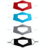3 PCS Anti-Fog Lip Language Face Shield For The Deaf And Mute Solid Color Printing Face Shield(Additive C)