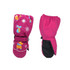 Children Sartoon Deer Rabbit Print Pattern Long Sleeves Windproof and Waterproof Ski Gloves, Size:One Size(Rose Red)