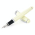 X750 Stationery Stainless Steel Fountain Pen Medium Nib Ink Pens School Oiifice Gift, Nib Size:0.5mm(Ivory)