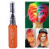 One-time Hair Temporary Color Hair Dye Non-toxic DIY Hair Color Mascara Dye Cream Hair(Orange)