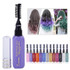 One-time Hair Temporary Color Hair Dye Non-toxic DIY Hair Color Mascara Dye Cream Hair(Orange)