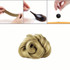 DIY Plasticine Slime Magnetic Rubber Mud Stress Reducer Anti-Anxiety Bouncing Putty Magic Clay Education Toy for Kids and Adults, Small Iron Box Size: 6x2.5cm(Gold)